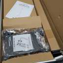 AboveTEK Security iPad Kiosk Floor Stand, Anti-Theft POS Tablet Stands for Retail Business, Height Adjustable Tablet Floor Stand, 360 Swivel Universal Locking Holder Fits 9.7"-13" iPads/iPad Pro/Air (Black)