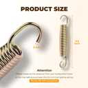 5.5 Inch Trampoline Springs Heavy Duty Stainless Steel ReplacementParts, Universal Trampoline Spring Tool, Weather-Resistant, Set of