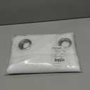 NICETOWN White Sheer Curtains 84 inches Long - Home Decoration Grommet Airy & Lightweight Elegant Window Treatments with Light Filtering for Bedroom/Living Room (2 Panels, W54 x L84)