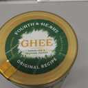 4th & Heart Original Grass-Fed Ghee, Clarified Butter, 100% Butter Fat, Pasture-Raised, Lactose & Casein Free, High Smoke Point Cooking Oil, Keto & Paleo Friendly, 16 oz