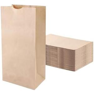 Perfect Stix - Brown Bag 2-100 count, 2lb Brown Paper Bags - Brown Bags - 100 count (Pack of 1)