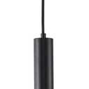 Pendant Light Fixture Grey Glass Pendant Lighting 7.87" Modern Hanging Lights for Kitchen Island Dining Room Bedroom (Gray)