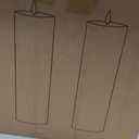 Gerrii 2 Pack 15.5" x 4" Large Outdoor Flameless Candle LED Waterproof Battery Operated Candle with Timer Remote Control Electric Flickering Flameless Tall Pillar for Patio Porch Lantern Indoor Decor