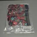 Avidlove Women Lingerie Role Play Pleated Costume Mini Skirt with Garter Schoolgirl Outifts (Small, Christmas Red)