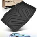 YHTAUTO Rear Lower Storage Trunk Mat Compatible with Tesla Model 3 Highland 2021 2022 2023, TPE Floor Liners All Weather Custom Fit, Black