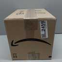 Leather Trash Can, Retro Decorative Waste Basket, 10L Capacity Small Waste Paper Basket, Waterproof Garbage Can for Bathroom, Bedroom, Office, Kitchen and Living Room - Red Bird