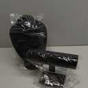 Juvale Necklace Display Stand & Bust Set - 2-Piece, Black Velvet, Modern Freestanding - Necklace Holder Stand & Bracelet Holder Display - Jewelry Showcase for Vendors & Photography