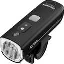 RAVEMEN K700 LED Bike Light Under Mounted Bicycle Light with Auto Off 4+1 Smart Daytime Riding Mode, IPX7 Rechargeable Bike Headlight for Day Night Riding Urban Cyclists