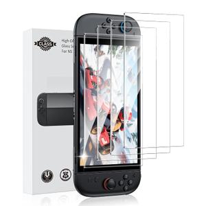 WEOTOO 4-Pack Tempered Glass Screen Protector for Nintendo Switch 2 2025, 7.9-inch Ultra HD 9H Hardness Anti-Scratch Bubble-Free Glass Protector Accessories for Switch2