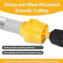 2 Sets of PVC Thread Maker Tool for Electric Drill, Plastic Pipe Tap Die Set With 2PCS PTFE Tape, PVC Pipe Threader Set With 3 Sizes Thread Die, Pipe Threader Plumbing Tool for Pipe Threaders