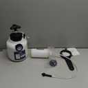 Orion Motor Tech Pressure Bleeder, 2.5L Brake Pressure Bleeder with 50.7mm Adapter, 2.6qt Manual Power Brake Bleeder with 500mL Brake Bleeder Bottle Compatible with Ford Subaru Nissan Infinity