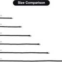 Stanbroil 1/2" OD x 3/8" ID 30" Non-Whistle Flexible Flex Gas Line Connector Kit for NG or LP Fire Pit and Fireplace