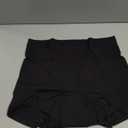 Thinx Ultra-Soft Period Underwear, Overnight Boy-Shorts Leakproof, Holds Up to 12 Regular Tampons*, Period Underwear for Women, Reusable & Controls Odor, Black, XS