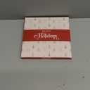 Paper Play Merry Christmas Cards with Envelopes 36 Pack (12 Simple yet Funny Designs) - 3x3 Inches Bulk Pack with Envelopes & Matching Stickers - Set of 36 Mini Christmas Cards (Pastel Sketches)