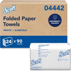 Scott Professional Slimfold Paper Towels, Bulk, 24 x 90 Sheets (04442)