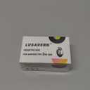 Heart Earbud Case Compatible with AirPods Pro 2nd & 1st Generation, High Transparency Liquid Silicone, Pure Color, Shockproof and Scratch-Resistant for Comprehensive Protection, Includes Keychain (White)