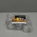 US Acrylic Classic Clear Plastic Reusable Drinking Glasses (Set of 6) 12oz Rocks Cups | BPA-Free Tumblers, Made in USA | Top-Rack Dishwasher Safe