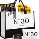 Lamyba 30th Birthday Gifts for Her, 30s Birthday Decorations for Women/Wife/Mom/Friends/Sister, Back in 1996 Poster, no 30 Tote Bag