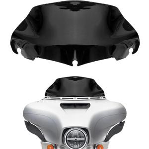 9" Windshield Windscreen for 2014-2024 Harley Davidson Touring Street Glide Electra Glide/Ultra Limited/Tri Glide FLHT FLHX FLHXS FLHTK, Black