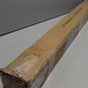 Bronze Double Curtain Rods for Windows 72 to 144 inch, Farmhouse Vintage Decorative 1 Inch Adjustable Long Dual Curtain Rod, Heavy Duty Boho Rustic Double Drapery Pole with Brown Grain Finial