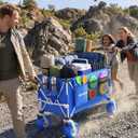 400L Extra-Large Beach Wagon, Push & Pull Folding Cart, Heavy Duty
