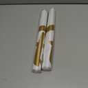 2 x Baby in Bloom Decal Gold Vinyl for Banner, Party Baby Shower Decorations for Wall or Backdrop, Gender Reveal or Neutral Theme Banner for Girl or Boy