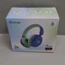 iClever BTH20 Active Noise Cancelling Headphones for Kids, 60H Play Time,Type C Fast Charging, Safe Volume 80dBA, Bluetooth5.4, Award-Winning Kids Headphones Wireless for iPad Tablet Airplane, Blue
