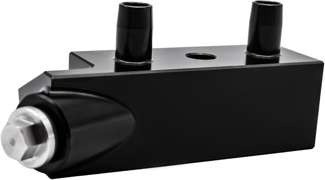 Transmission Thermostat Bypass Kit 125068000 Compatible with 2014-2018 GM 6L80 Transmission, Fit for Chevrolet Silverado Tahoe GMC Sierra Yukon Cadillac Escalade CT6, Transmission Cooler Bypass Block