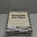 Lovewag Pets Washable Dog Pee Pads, 36" x 48", Waterproof, Non-Slip, Super Absorbent, Reusable Machine-Washable, 2-Pack (Mahogany Weave)