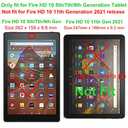 Famavala Folio Case Cover for 10.1" Fire HD 10 Tablet (Previous 9th / 7th / 5th Generation, 2019/2017 /2015 Release) (Blue Sky)