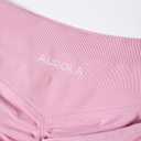 AUROLA Influence Workout Shorts for Women,2.5 3.5 4.5 5.5 6.5 No Roll Up Squat Proof Scrunch Seamless Compression Gym Short (Pink)