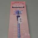 Fleeting Time Light Up Frozen Snowflake Wand- Snowflake Spinning Wands,Magic Wand Rotating Toy for Girls and Boys, Magic Princess Sensory Toys,Christmas & Birthday Gift (Blue2PC)
