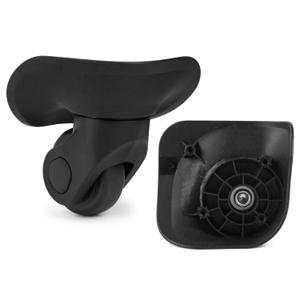 Zoofen 1 Pair Luggage Repair Wheels Replacement Luggage Wheels Suitcase Roller Trolley Caster (W041-L)
