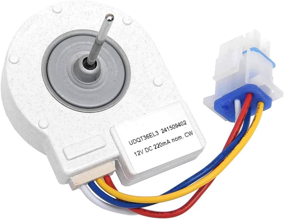 241509402 Evaporator Fan Motor by Seentech - Exact fit for Frigidaire Electrolux Refrigerator, Replace Part Number: PS1526073,AP3958808, 1196443, 241509401, 7241509402, AH1526073, EA1526073