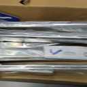 LONTAN 5 Pcs Center Mount Drawer Slides Bottom Mount for Cabinet and Dresser 16 Inch Heavy Duty Drawer Rails 10.74" Extension Glide Track