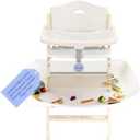 CATCHY - Food Catcher - Compatible with Abiie Beyond Junior High Chair + 11 Other High Chairs - Highchair Sold Separately - Baby & Toddler Food & Mess Catcher - Under High Chair Accessory