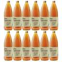 Tejava Origins Hojicha Green Iced Tea, 12 Pack, 1 Liter Glass Bottles, Unsweetened, USDA Organic, Non-GMO, Kosher, No Sugar or Sweeteners, Brewed in Small Batches (BD: 0425/27)