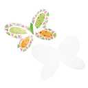Colorations Decorate Your Own Wings Set of 12 for Kids Arts and Crafts Activity (FLYAWAY), Pack of 12