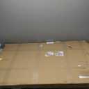 78.8" Extra Tall Cat Gate, 28.3-33" Wide Safety Metal Cat Door, Pressure Mounted Easy Walk Through Pet Gate with Door for Stairs, Doorways (White)