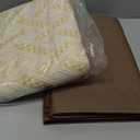 VitalCozy Waterproof Picnic Blankets Outdoor Blanket Foldable 2 in 1 Double Layer Sandproof Beach Mat with Carry Strap for Camping Lawn Park Beach Grass (Yellow White)