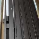 SONGMICS Shoe Rack Bench, 3-Tier Bamboo Shoe Storage Organizer, Entryway Bench, Holds Up to 286 lb, 11.3 x 27.6 x 17.8 Inches, for Entryway Bathroom Bedroom, Ink Black ULBS04H