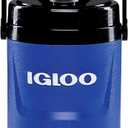 Igloo 1/2 Gallon Insulated Sports Water Jug with Hooks (Pro Blue)