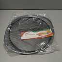 Pizza Pan - 14 Inch Nonstick Pizza Pan for Oven with Widen Handles for Cooking, Baking, and Grilling - Durable, Even Heating, Long-Lasting Kitchen Cookware (1, Black)