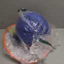 Silipull Silent Basketball and Hoop Set Soft Foam Indoor Basketball No Noise for Indoor Dribbling and Shooting Practice Ideal for Teens Adults(Blue,Size 7)