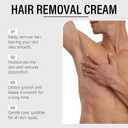 2026 New Painless Hair Removal Cream for Men, Fast-Acting Gentle Depilatory, Intimate & Body Depilatory Cream for Male Grooming, Moisturizing Soothing Formula