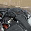 Drywall Sander, 1000W Popcorn Ceiling Removal Tool, Automatic Drywall Sander with Vacuum Dust Collection, LED Light, 6 Variable Speed 800-2200RPM,15Pcs Sanding Discs, Foldable & Extendable Handle (Orange Red)