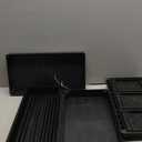 2 Pack Under Sink Organizer, 2 Tier Bathroom Cabinet Organizer with Sliding Basket, Multi-Purpose Under Sink Organizers and Storage for Bathroom Kitchen (Black, 2 Pack)