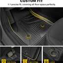 Original 2024 2025 2026 Trax Floor Mats & Cargo Liner for Chevy Trax All Models - Custom Fit Trunk Mat - All Weather Car Mats for Chevrolet Trax 2024 2025 2026 Accessories 1st & 2rd Row Mat