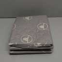 PJYucien Washable Pee Pads for Dogs 2 Pack, 36" x 36" Non-Slip and Leak-Proof Pee Mat, Puppy Training Pads for Whelping, Playpen, Crate, Bed (Grey) (Gray White)