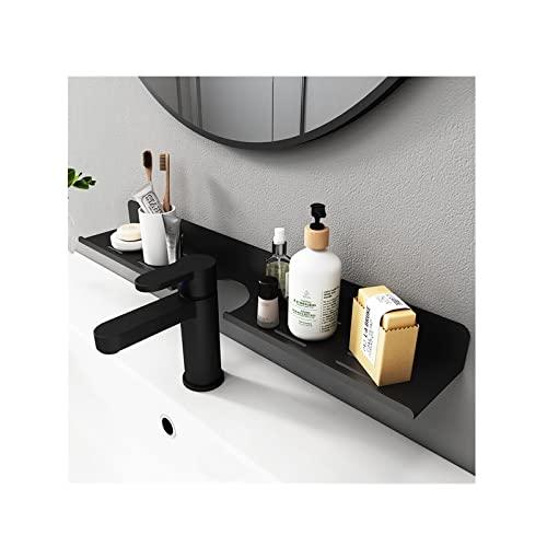 ROYALITA 17 Inch Acrylic Bathroom Shelf Organizer Over The Faucet, Over The Sink Shelves Bathroom Rack Over Faucet Countertop Organizer Kitchen Above Sinks Drain Shelf